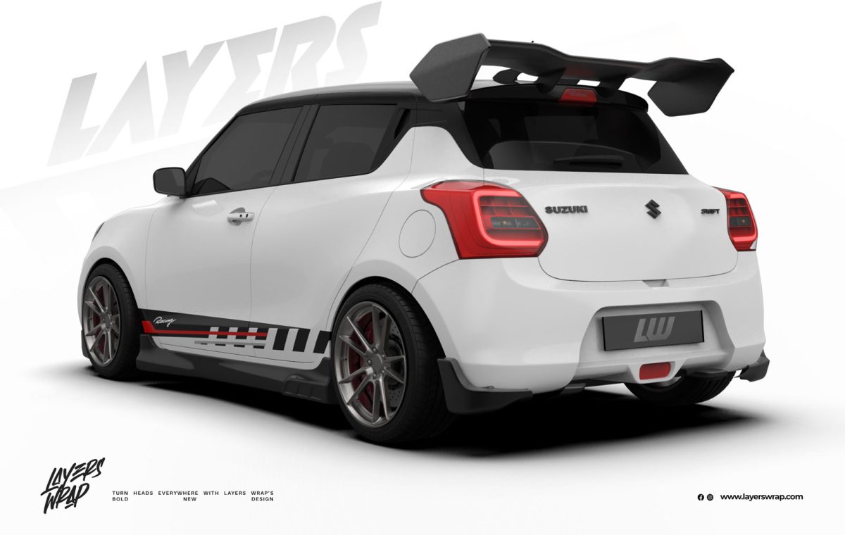 Racing Stride Decal