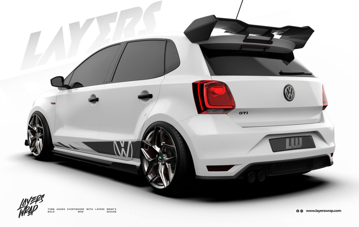 Volkswagen Polo Decal - Arctic Line