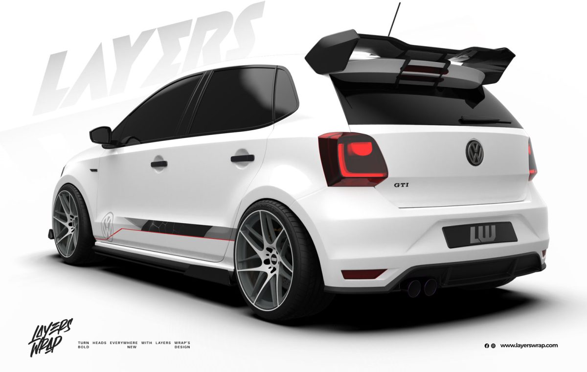 Volkswagen Polo Decal - Edge Line