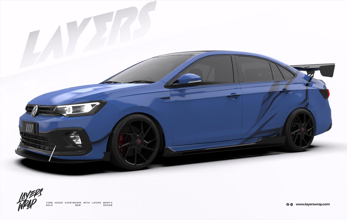 Volkswagen Virtus Partial Kit - Blue Streak