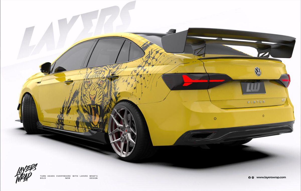 Volkswagen Virtus Partial Kit - Golden Roar