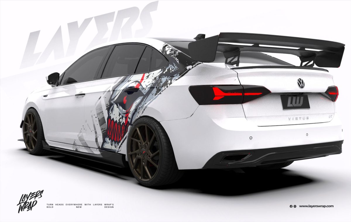 Volkswagen Virtus Partial Kit - Skull Raider