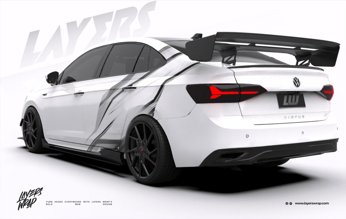 Volkswagen Virtus Partial Kit - White Streak