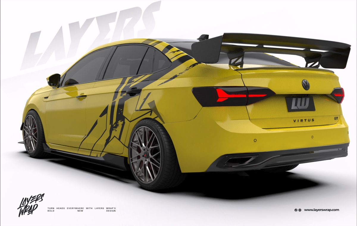 Volkswagen Virtus Partial kit - Fracture Blitz