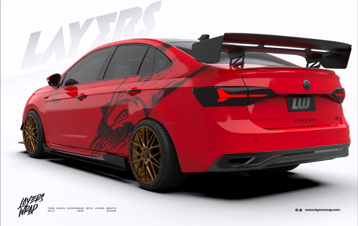 Volkswagen Virtus Partial Kit - Crimson Howl