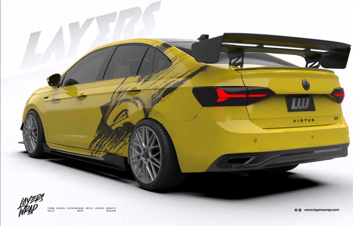 Volkswagen Virtus Partial Kit - Wolf Strike Yellow