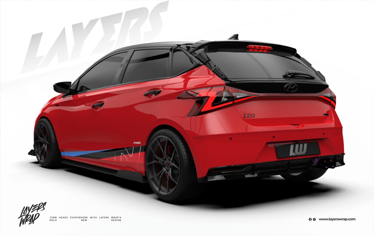 Hyundai i20 Decal - N-Flare