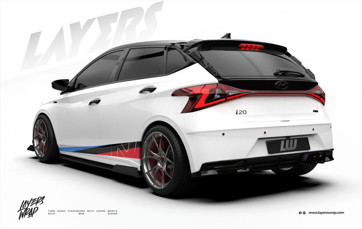Hyundai i20 Decal - N-Flow
