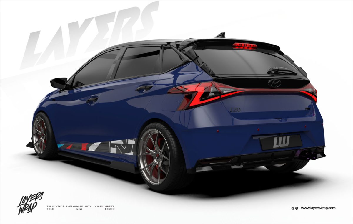 Hyundai i20 Decal - N-Phase