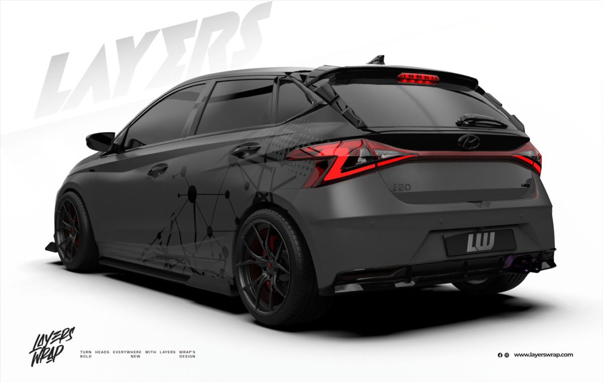 Hyundai i20 Partial Kit - Cyber Grid