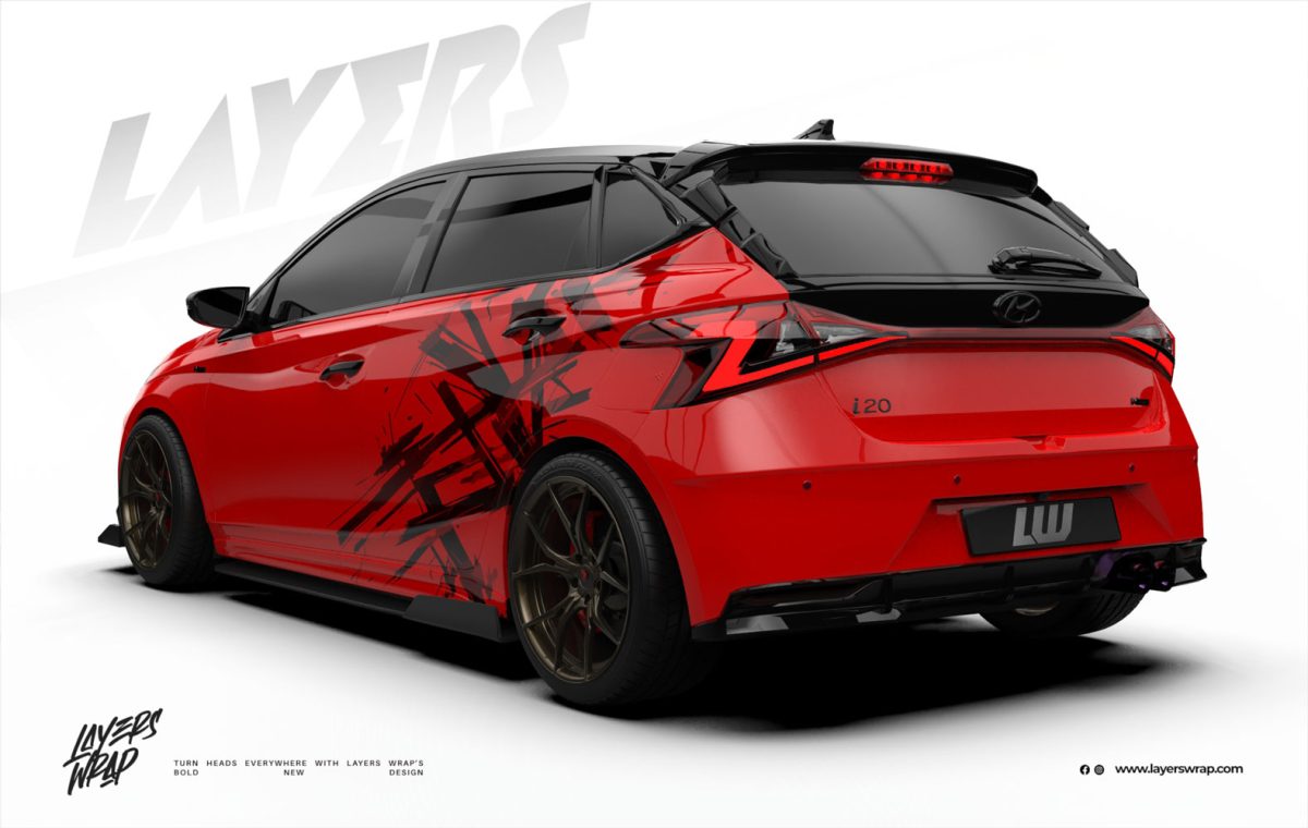 Hyundai i20 Partial Kit - Crimson Clash
