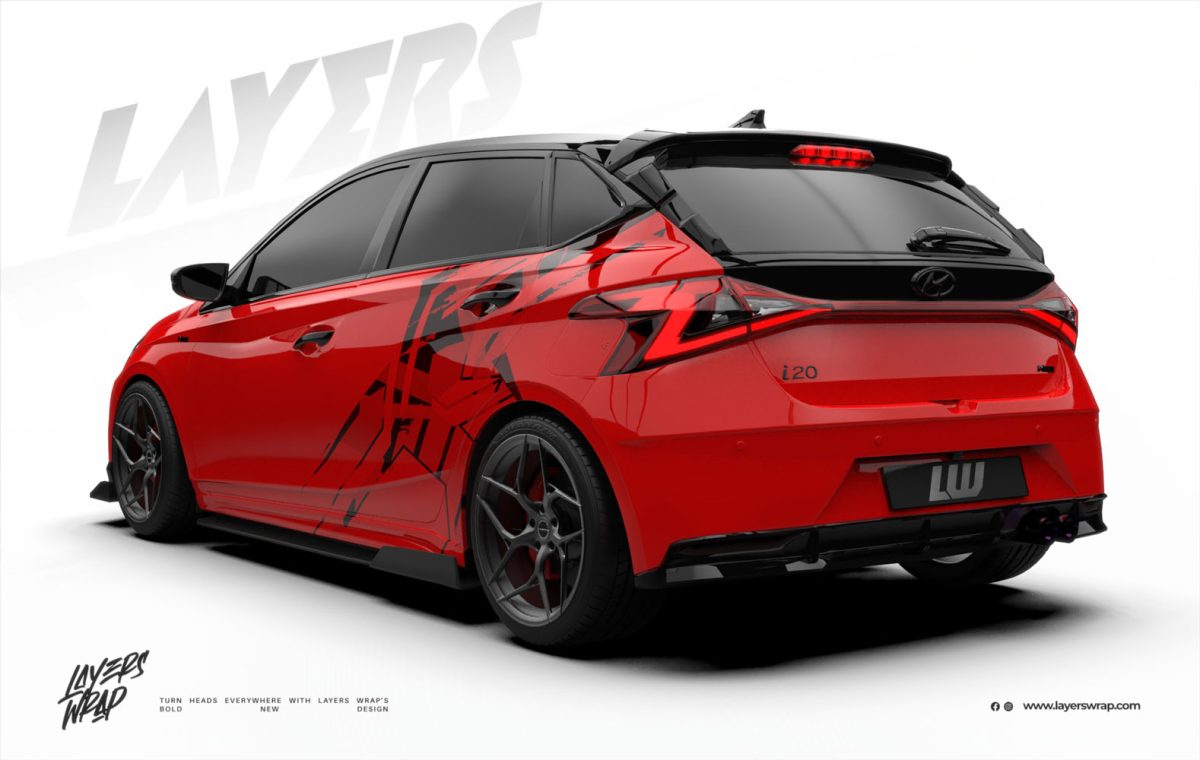 Hyundai i20 Partial Kit - Fracture Shadow