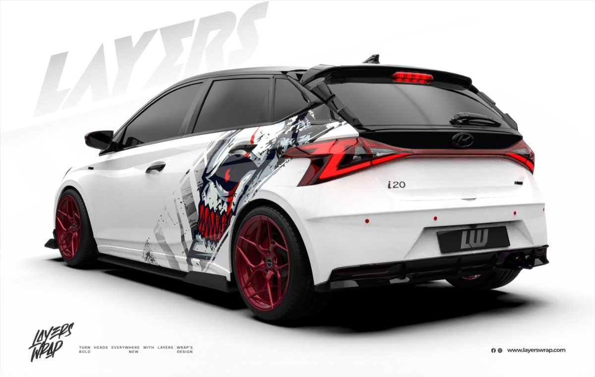 Hyundai i20 Partial Kit - Skull Raider