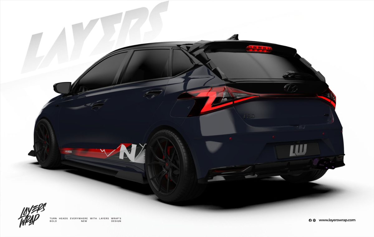 Hyundai i20 Decal - N-Blitz