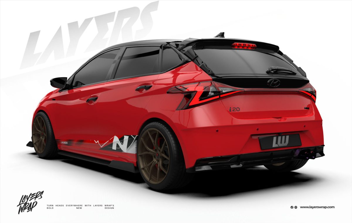 Hyundai i20 Decal - N-Volt