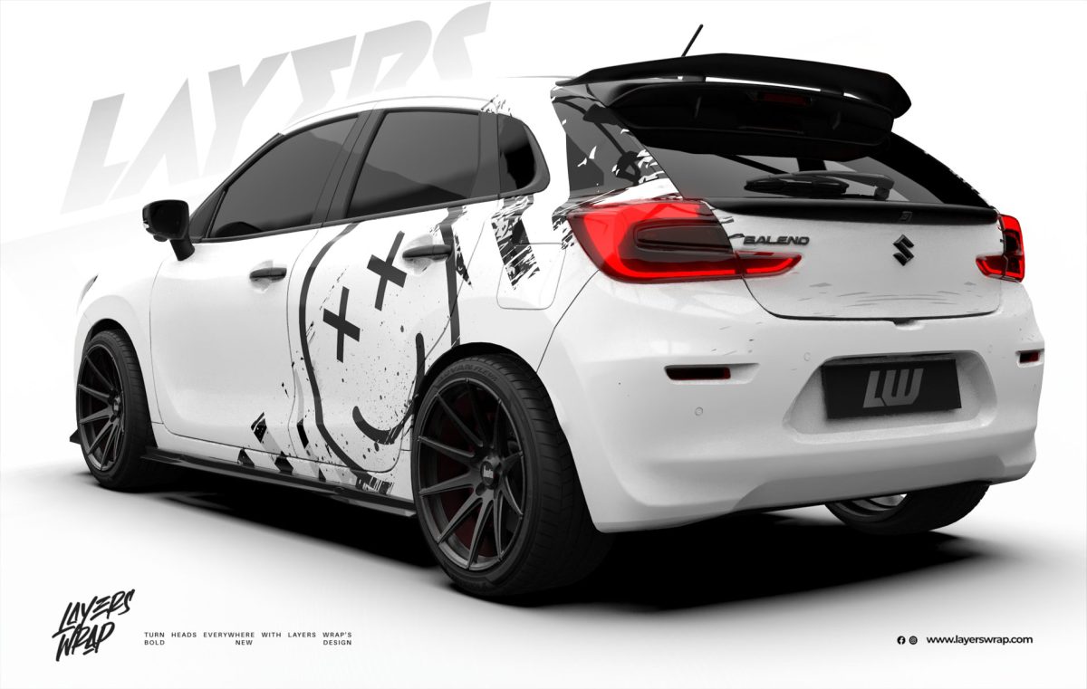 Grunge Smiley Partial Kit