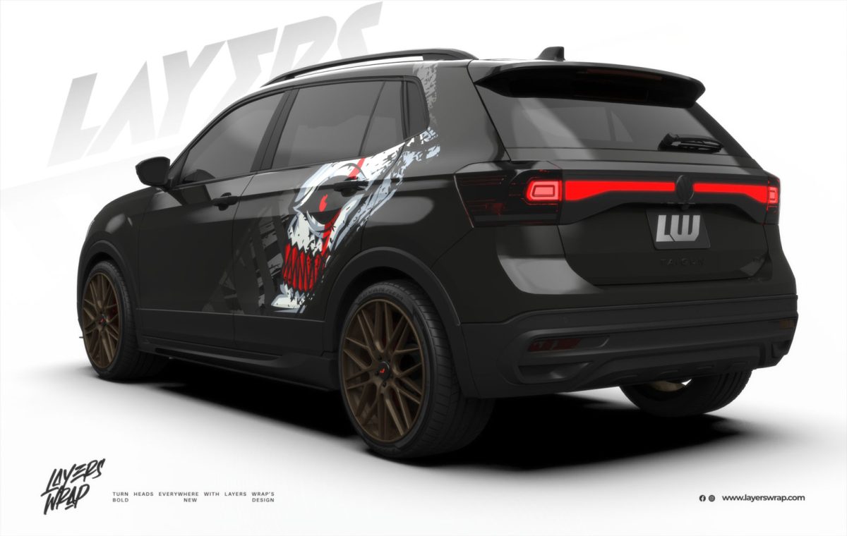 Volkswagen Taigun  Partial Kit - Dark Raider