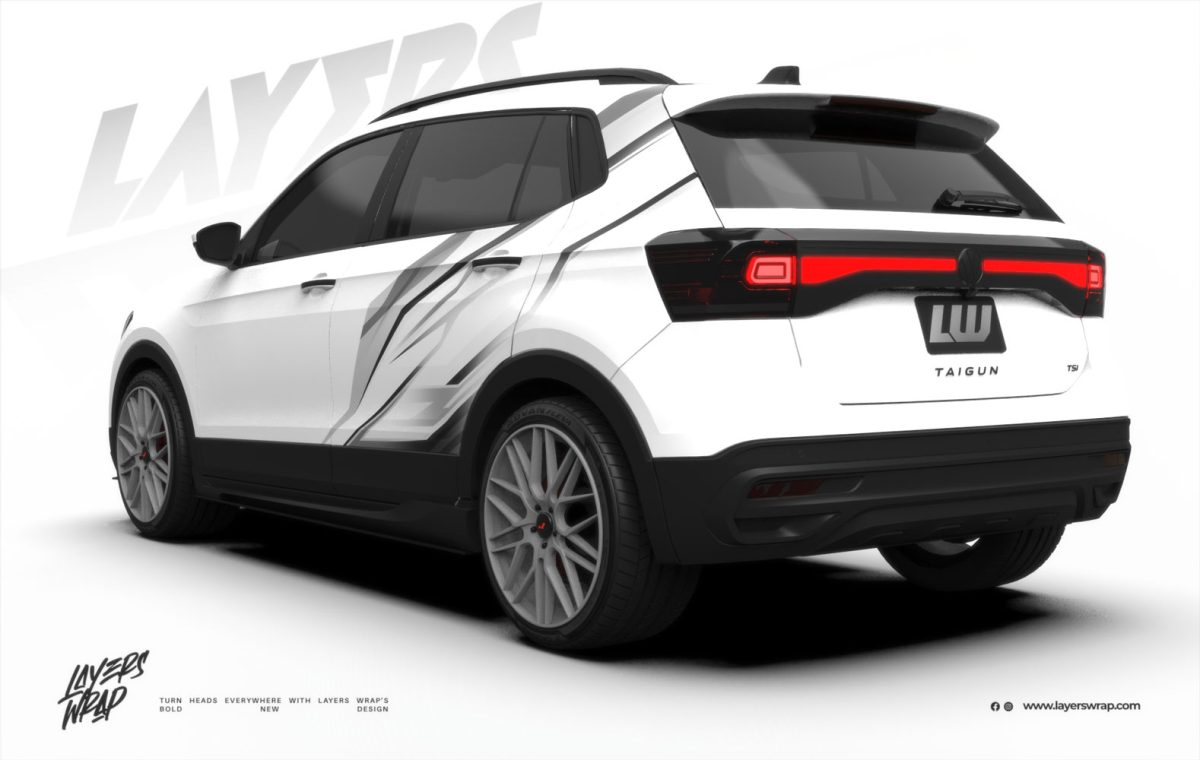 Volkswagen Taigun Partial Kit - White Streak