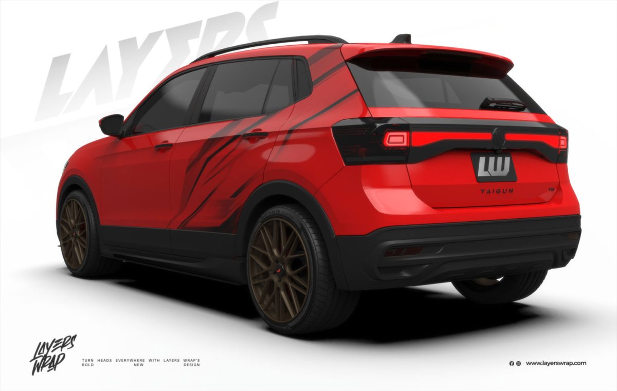 Volkswagen Taigun Partial Kit - Shadow Streak