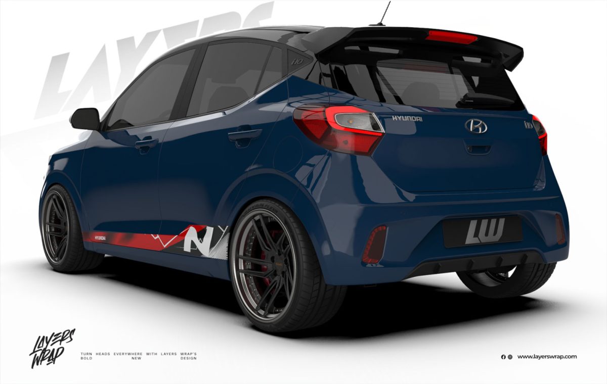 Hyundai Grand i10 Decal - N-Rush