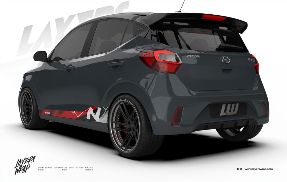 Hyundai Grand i10 Decal - N-Blitz