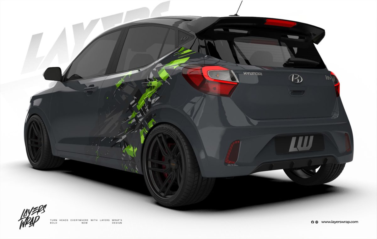 Hyundai Grand i10 Partial Kit - Neon Strike