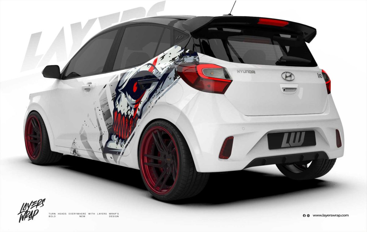 Hyundai Grand i10 Partial Kit - Skull Raider