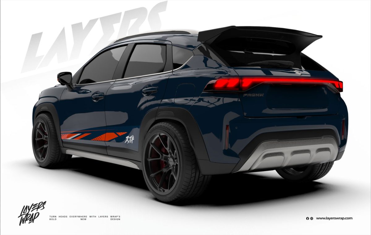 Dual Blue Arrow Decal