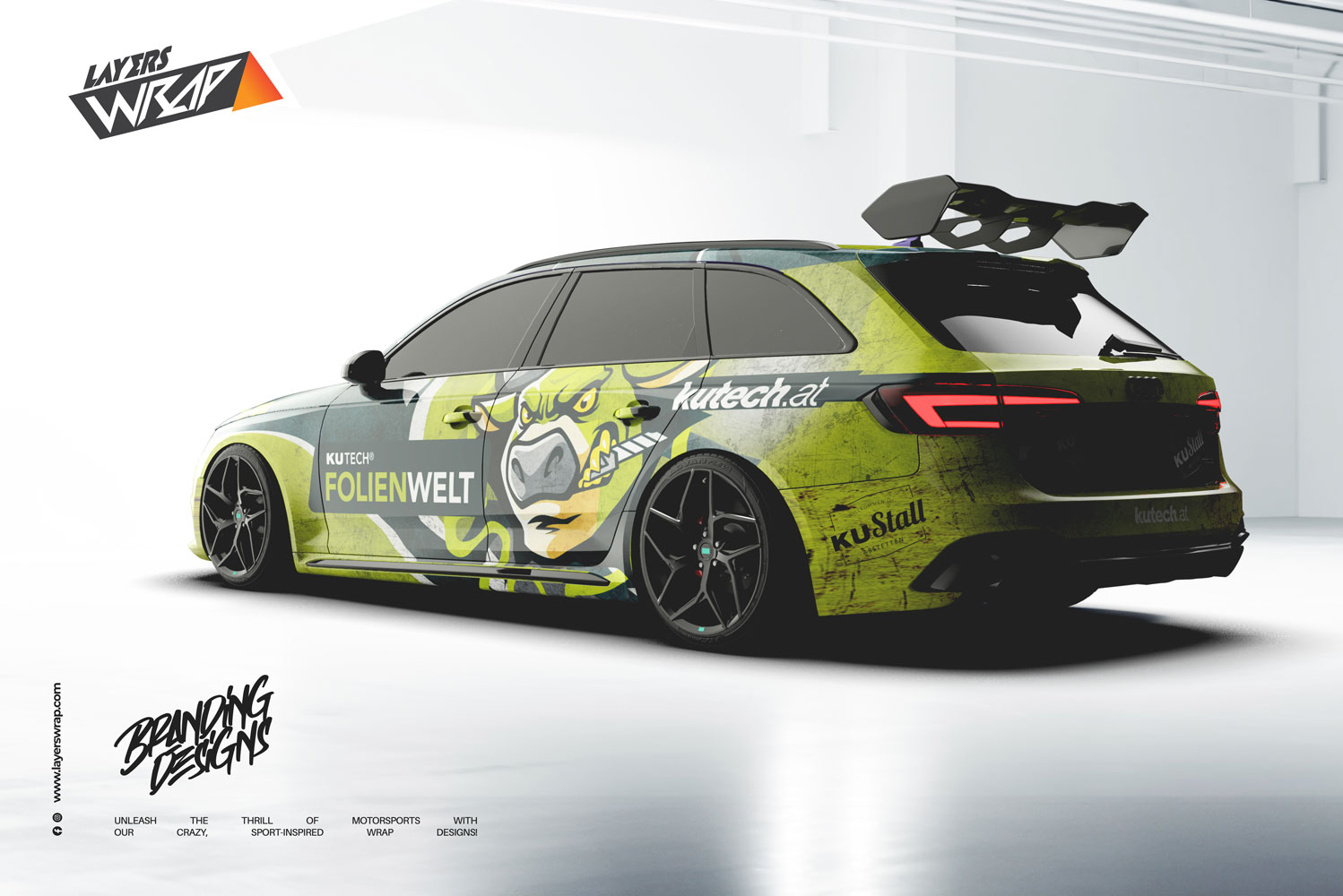Audi wrap project by Layers Wrap Studio