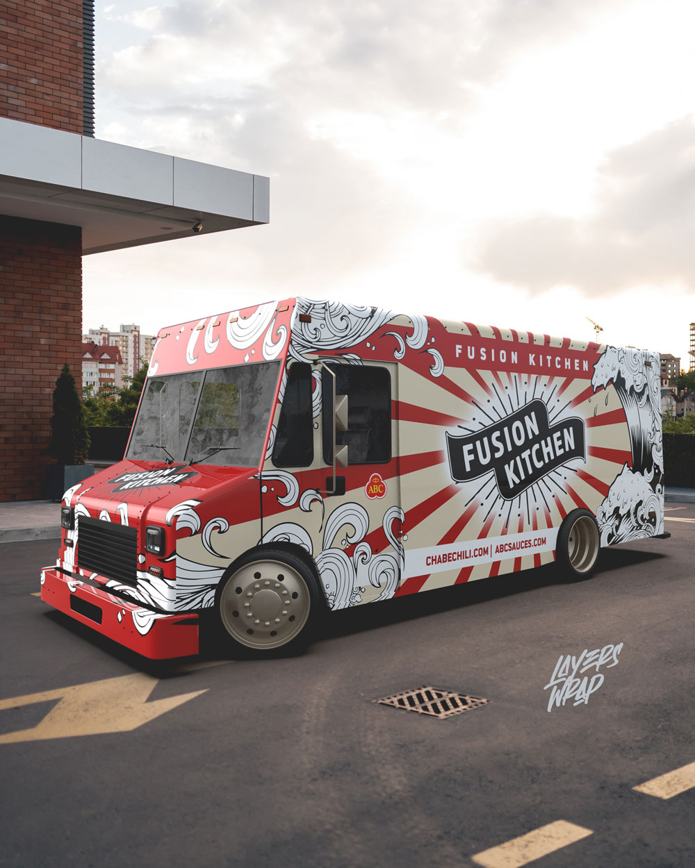 Food Truck wrap design by Layers Wrap Studio