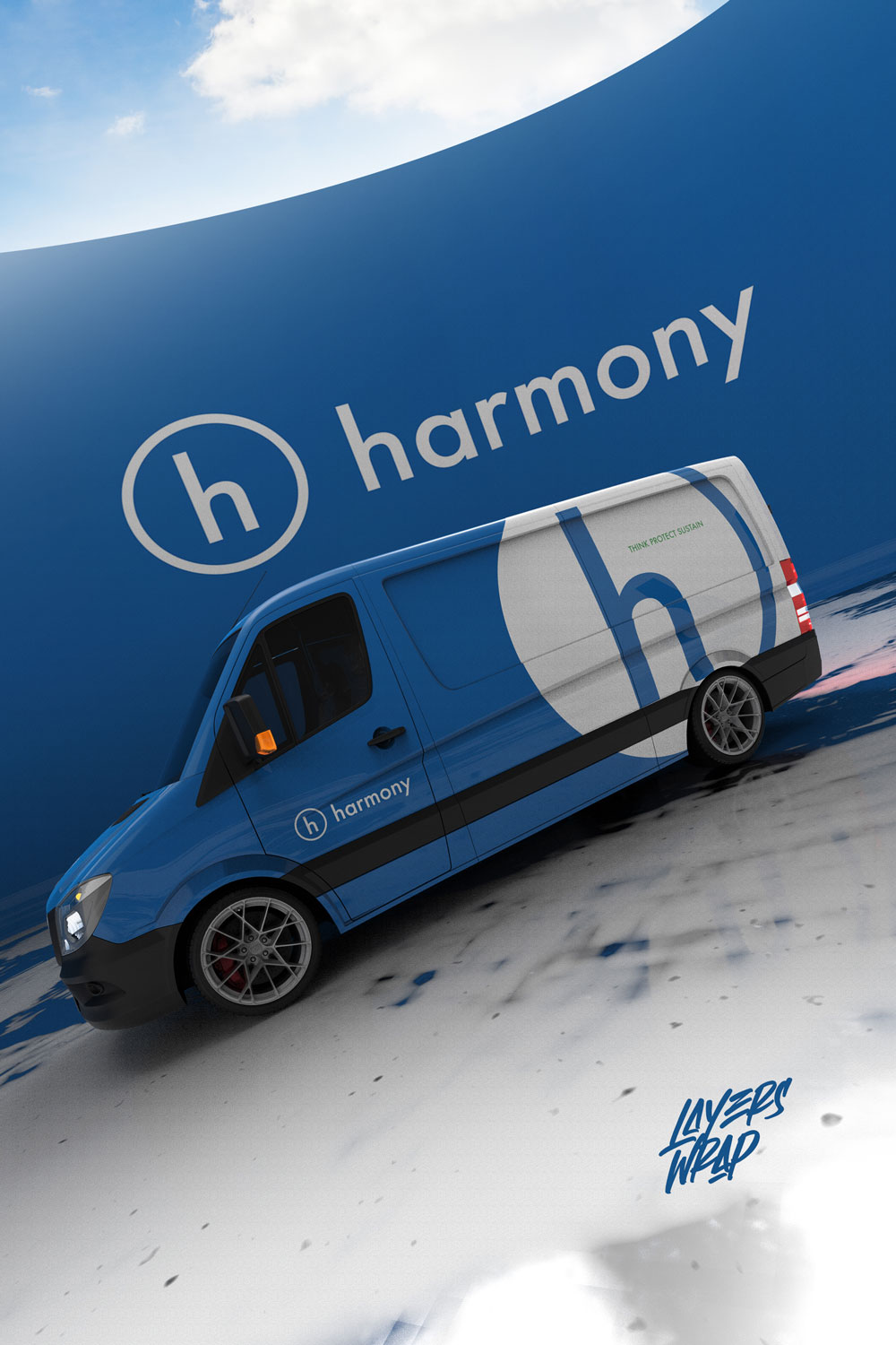 Sprinter wrap design by Layers Wrap Studio