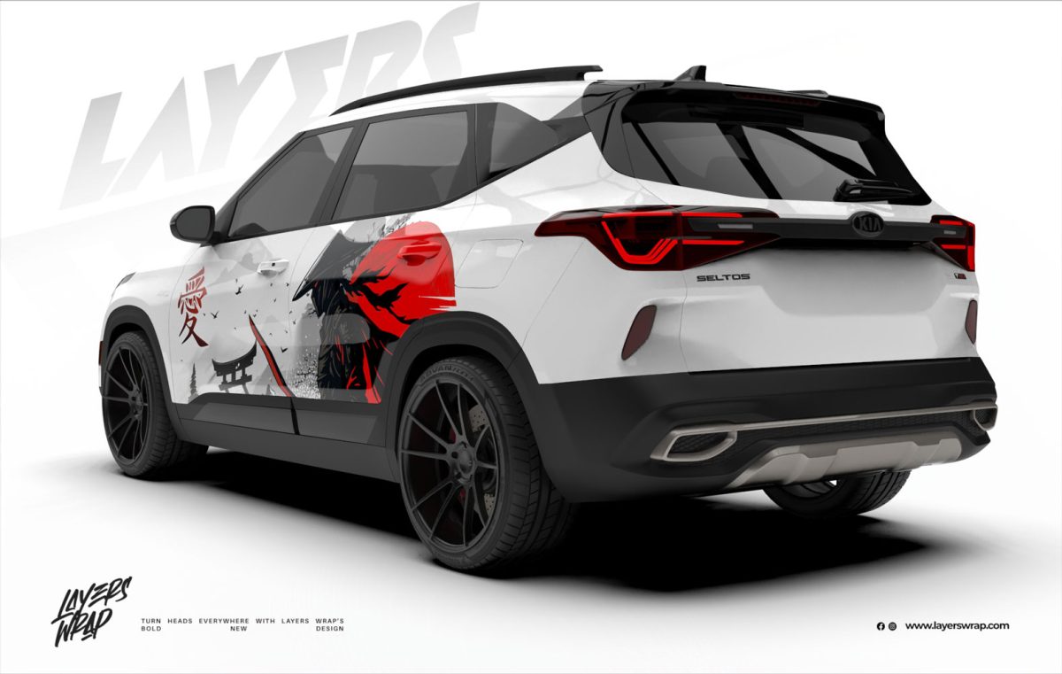 Kia Seltos Partial Kit - Samurai Inferno
