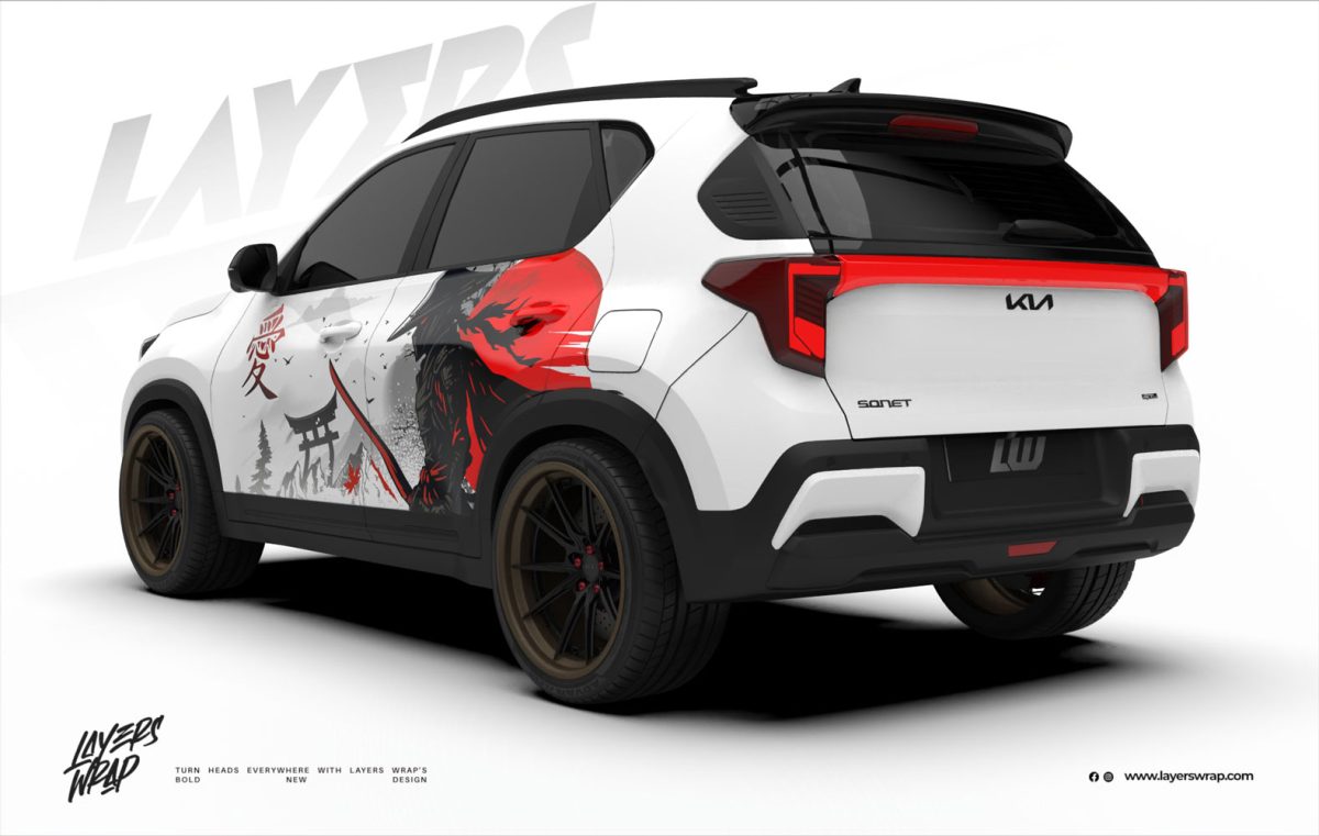 Kia Sonet Partial Kit - Samurai Inferno