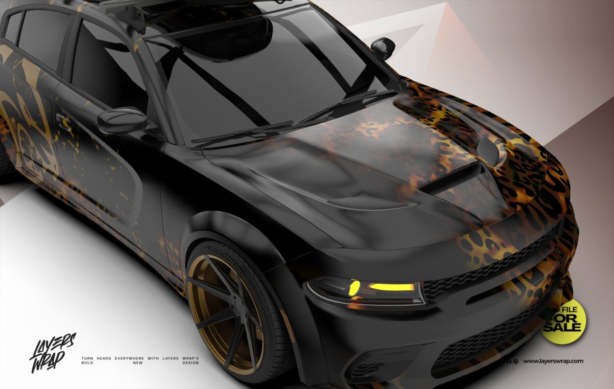 Dodge Charger – Apex Predator Livery (PSD FILE DOWNLOAD)