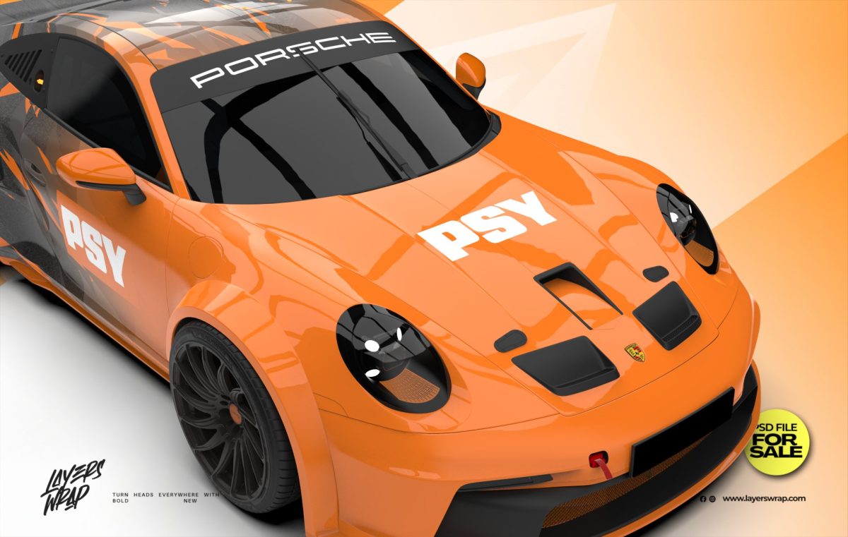 Porsche 911 GT3 – Apex Camo Livery (PSD FILE DOWNLOAD)