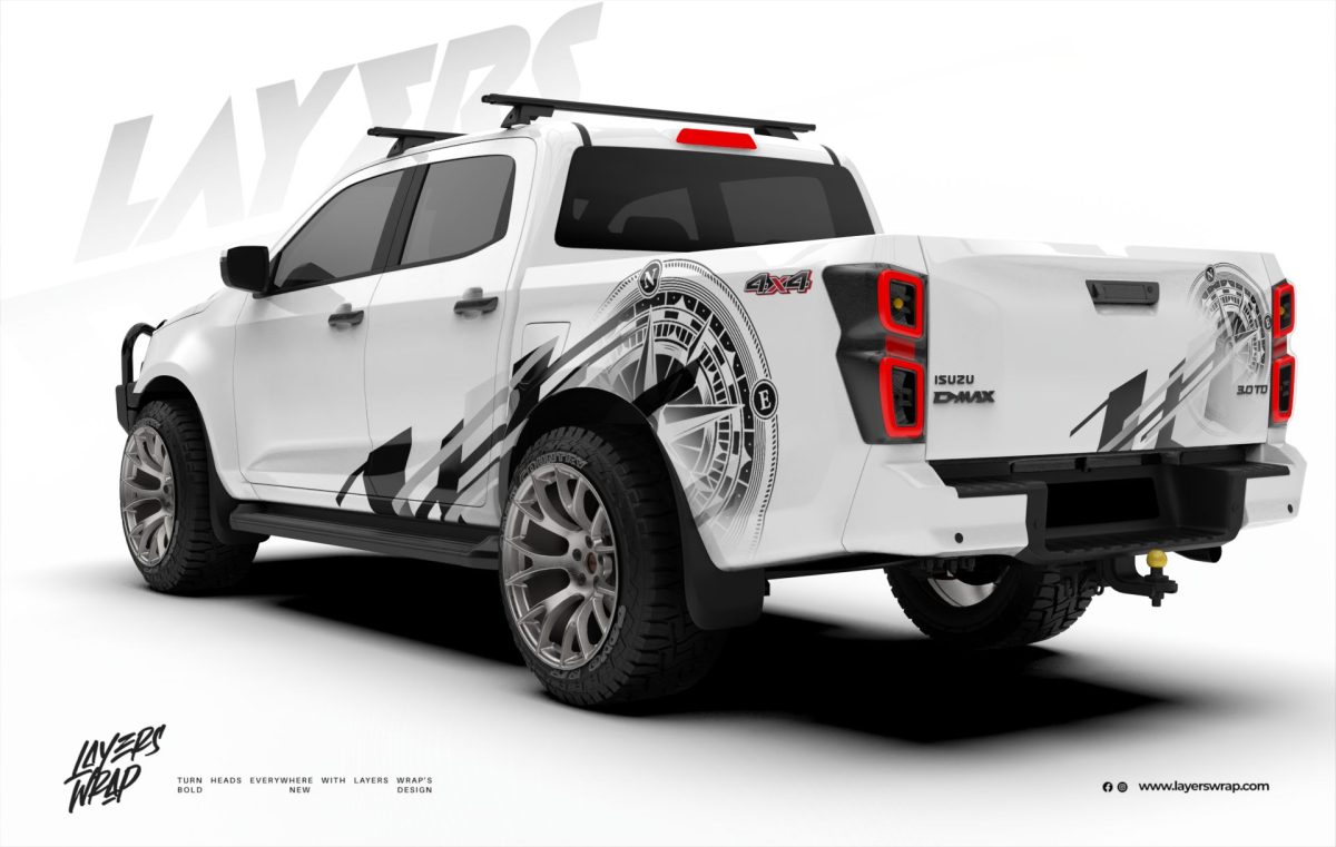 Isuzu D-Max Decal Kit - Northmark