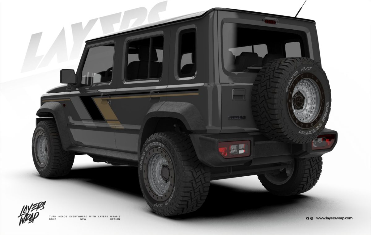 Suzuki Jimny Decal -Midnight Breaker