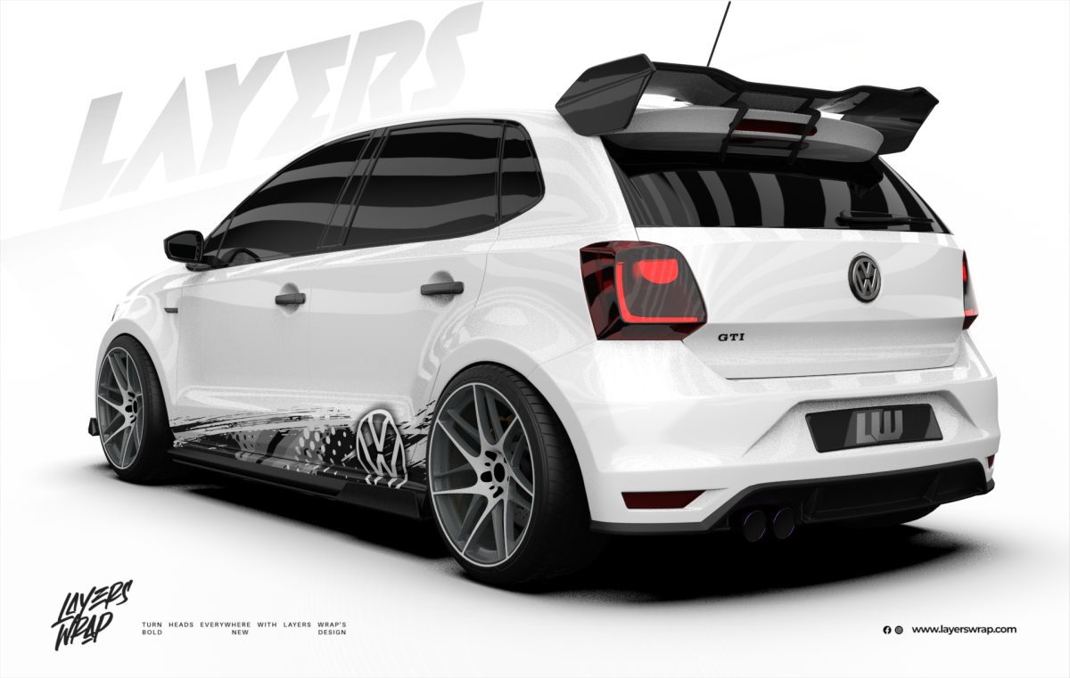 Volkswagen Polo Decal - Street Race