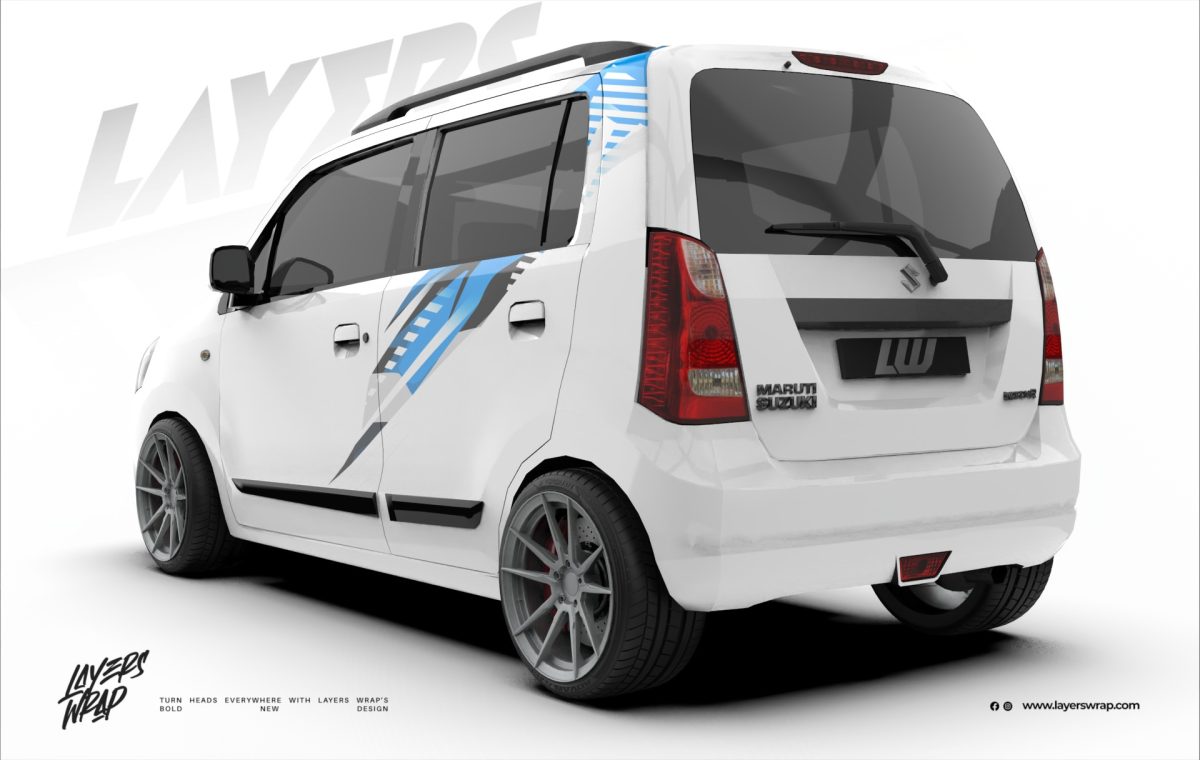Suzuki WagonR Decal - Glacier Line