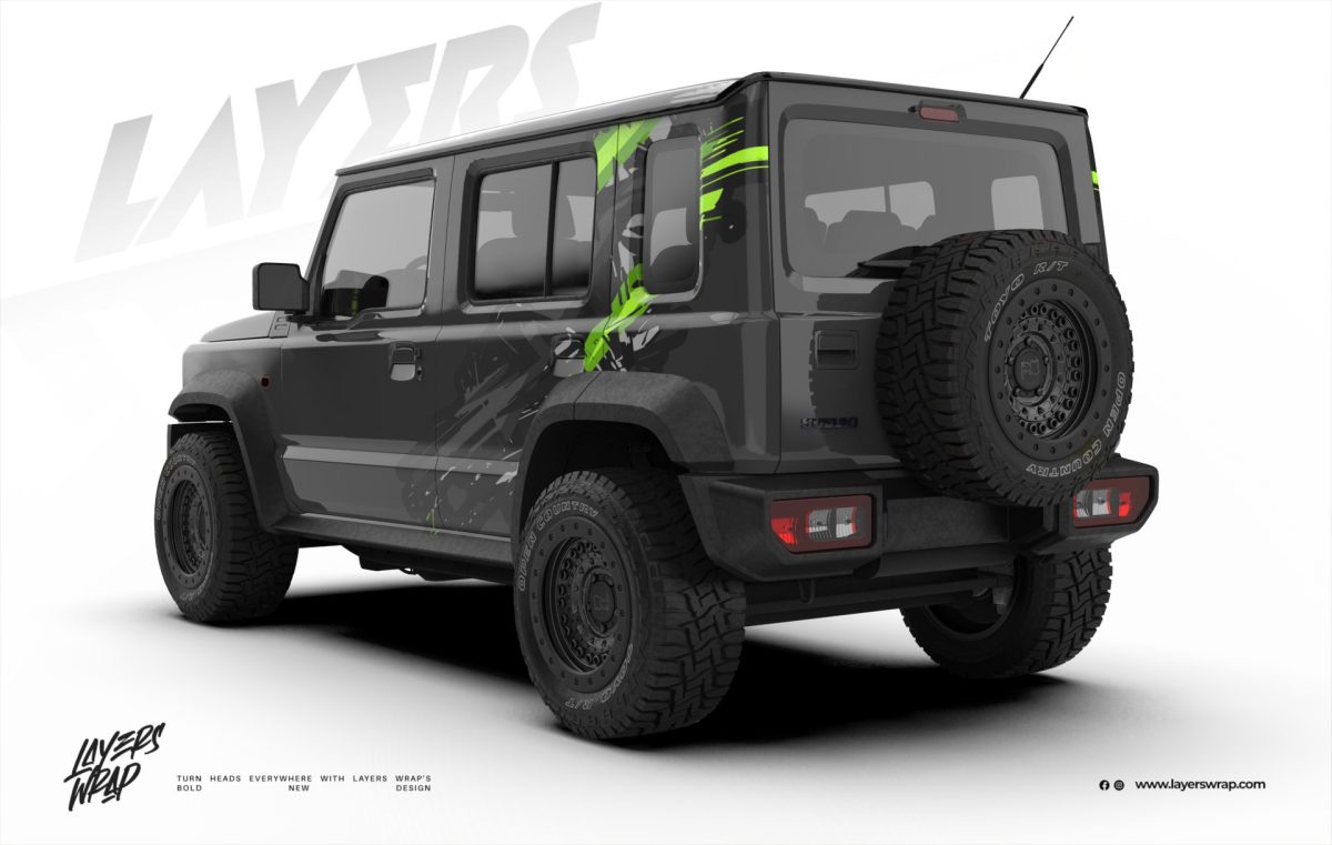 Suzuki Jimny Partial Kit - Green Thunder