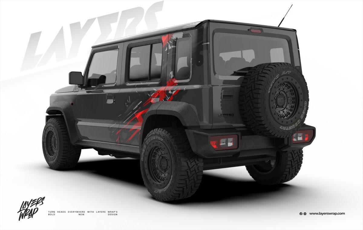 Suzuki Jimny Partial Kit - Red Strike