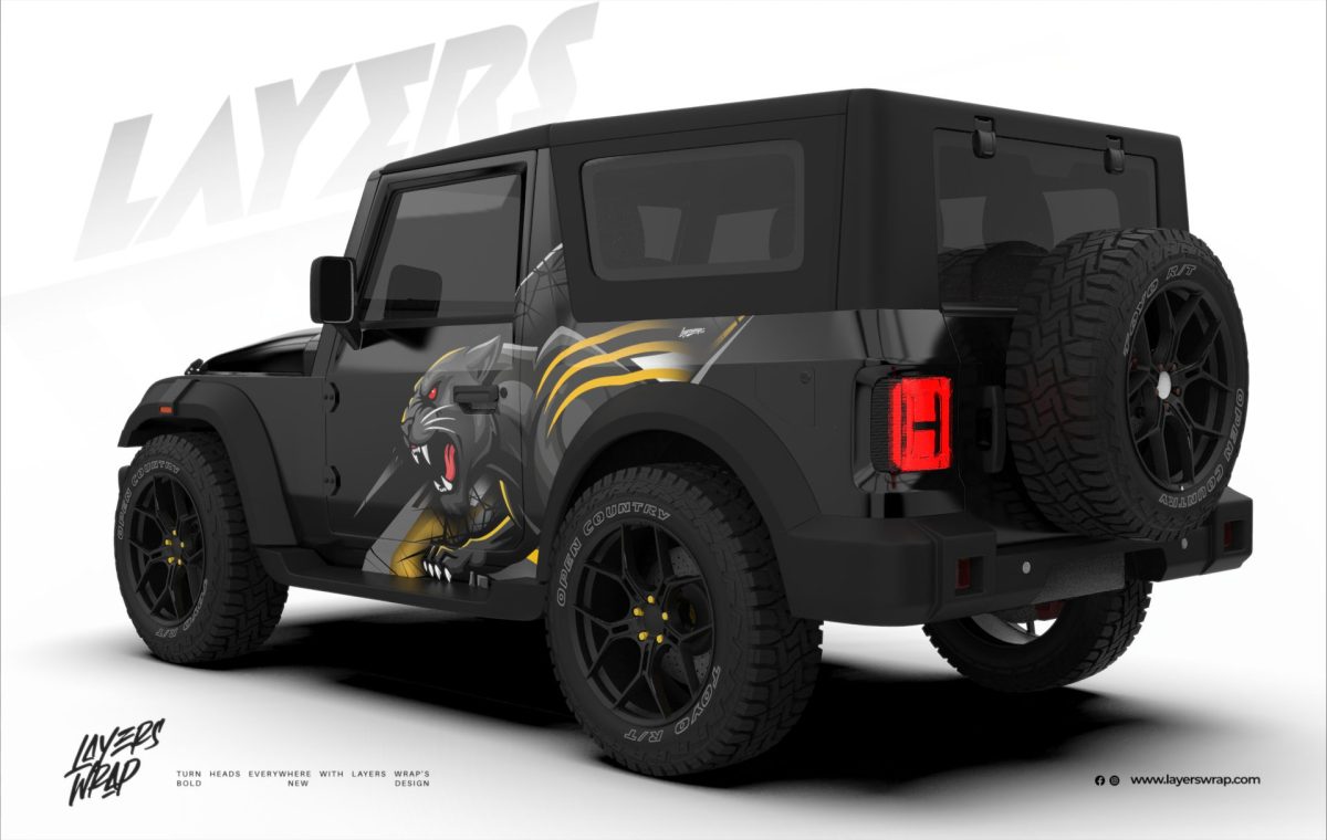 Mahindra Thar Partial Kit - Black Panther