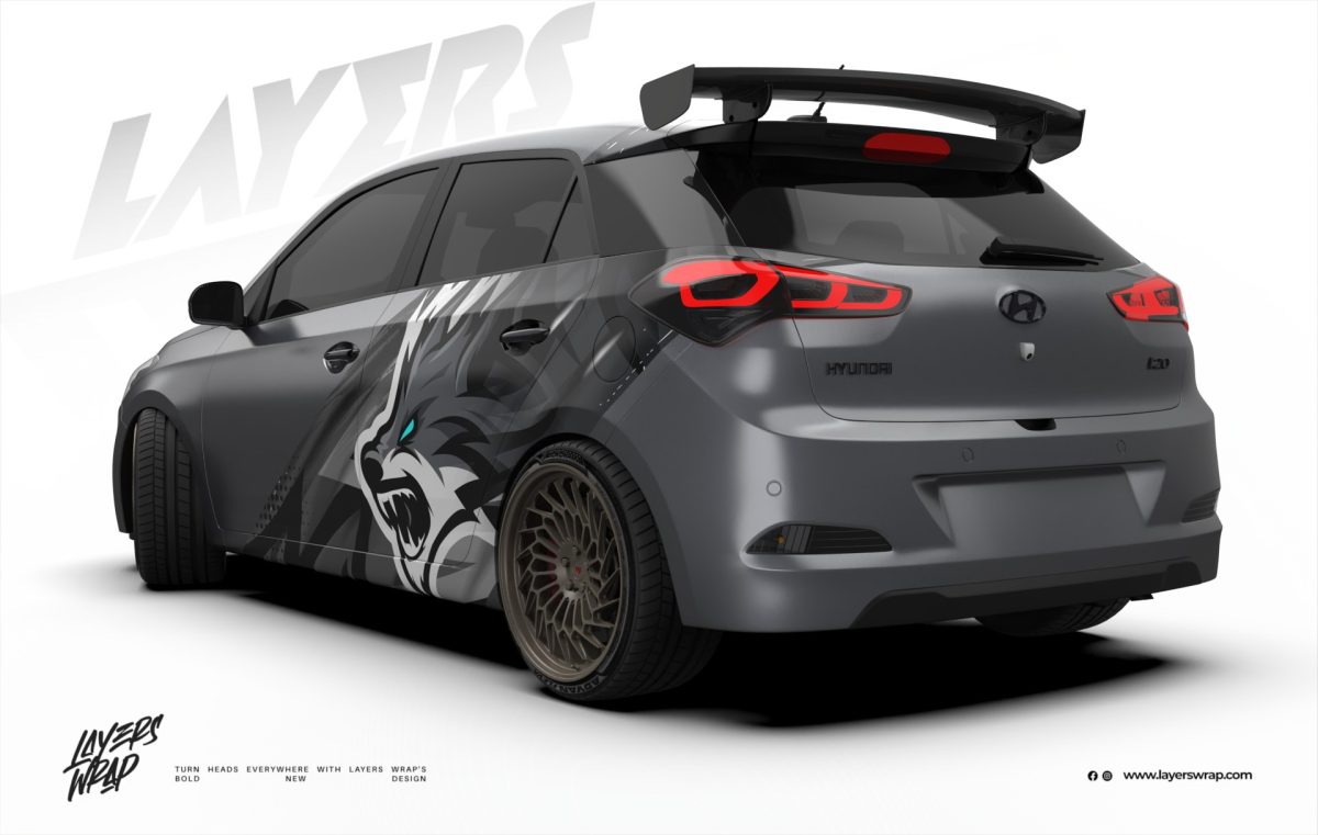 Hyundai i20 Partial Kit - Night Wolf