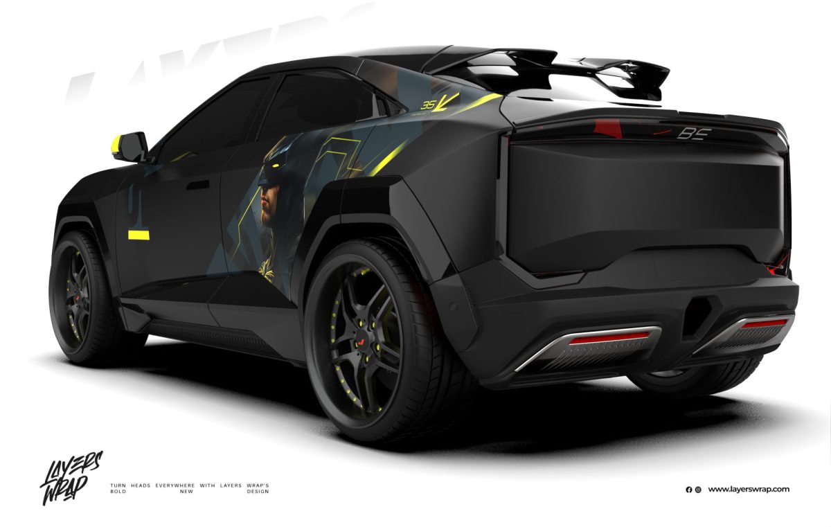 Mahindra BE6 Partial Kit - Night Rider