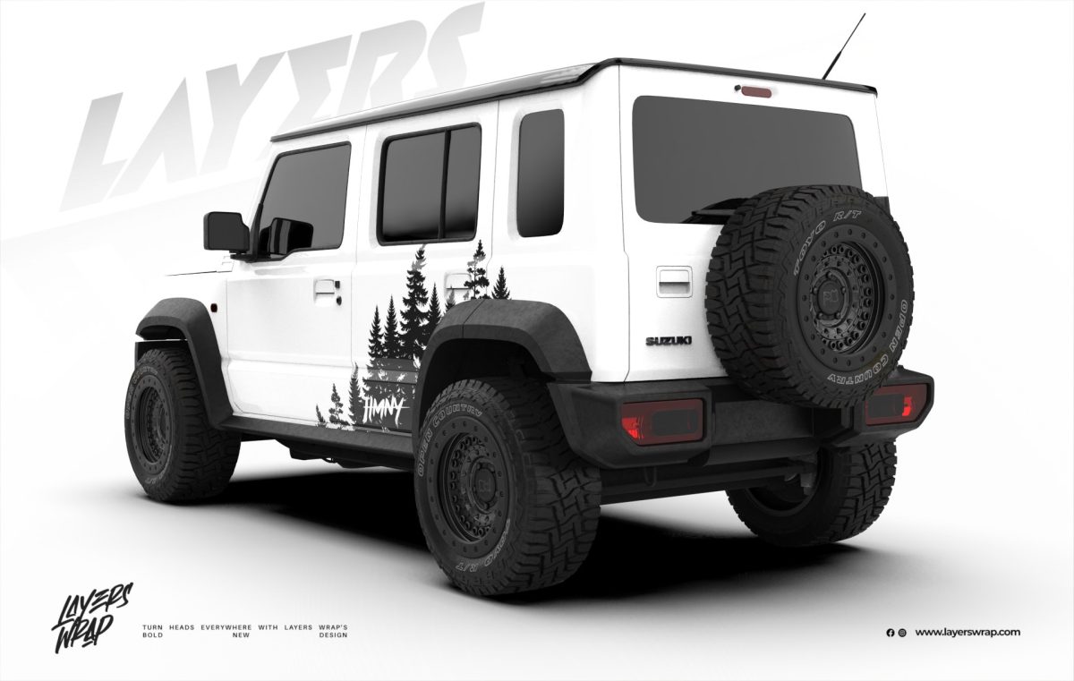 Suzuki Jimny Partial Kit - White Forest