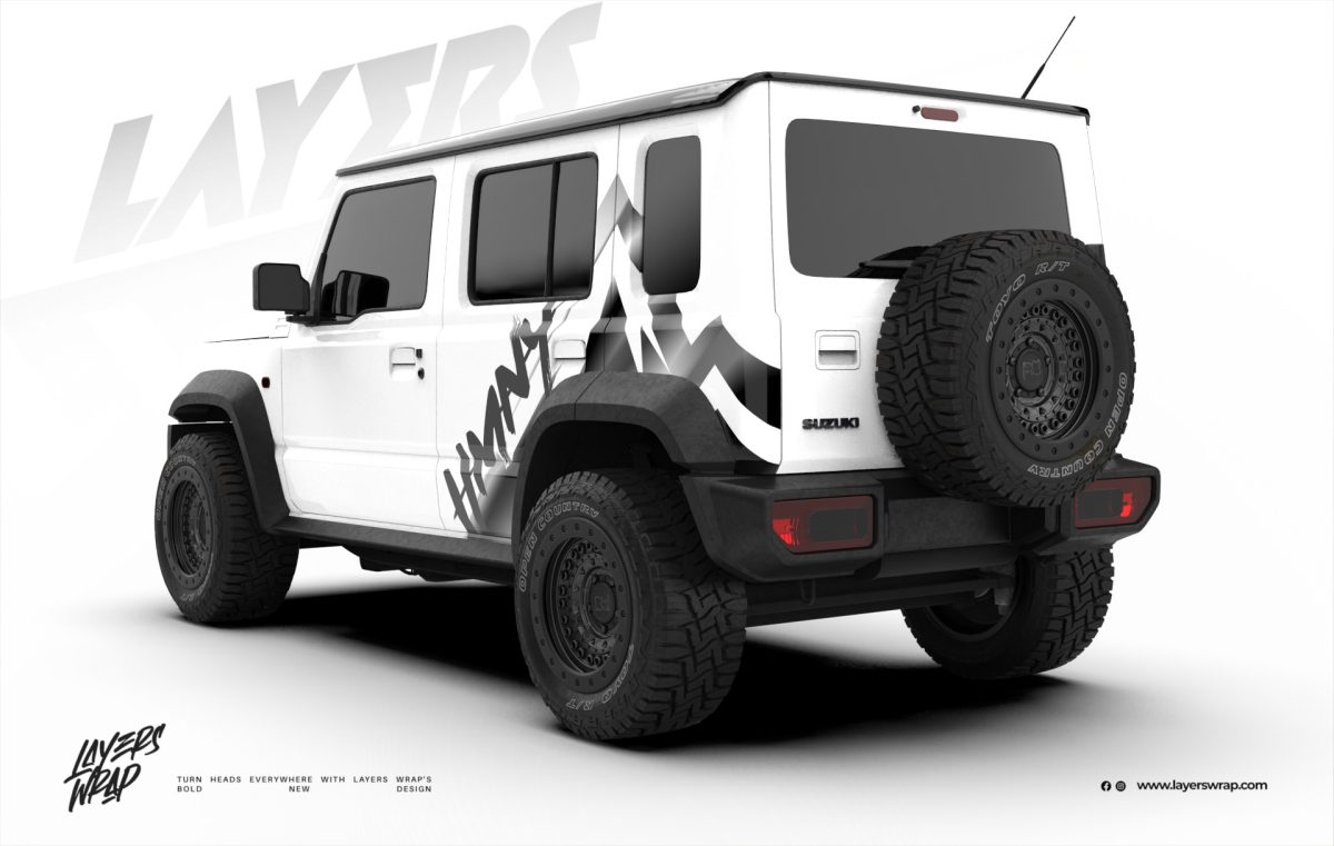 Suzuki Jimny Partial Kit - Frost Wildline