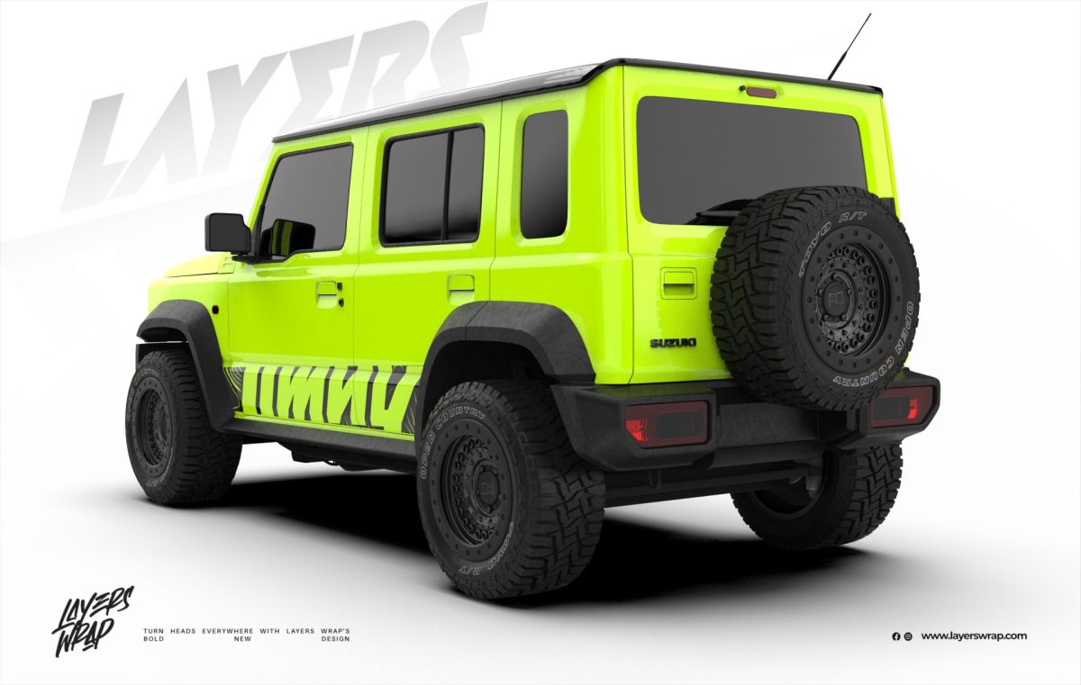 Suzuki Jimny Decal - Pathwave