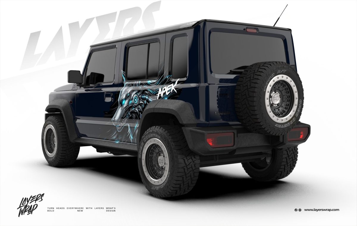 Suzuki Jimny Partial Kit - Dark Apex