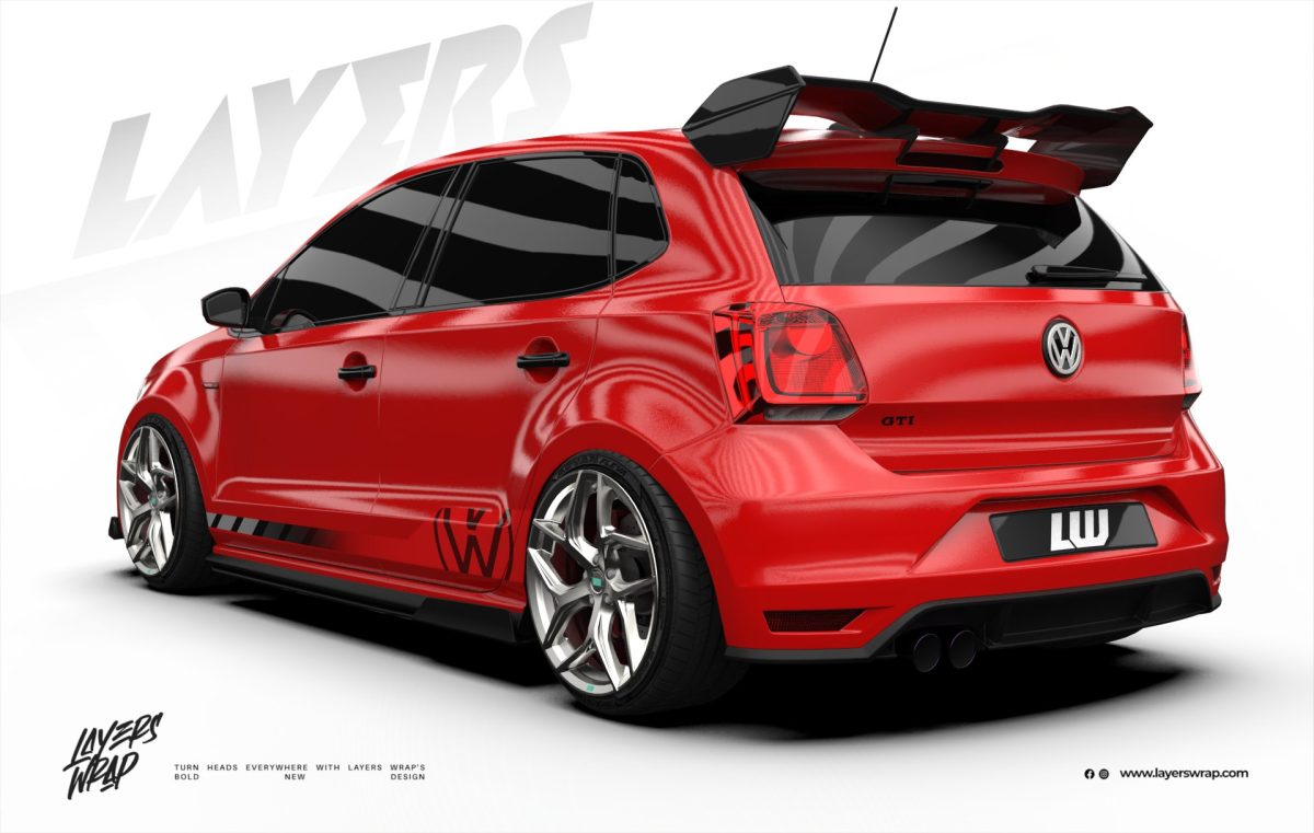 Volkswagen Polo Decal - Scarlet Line